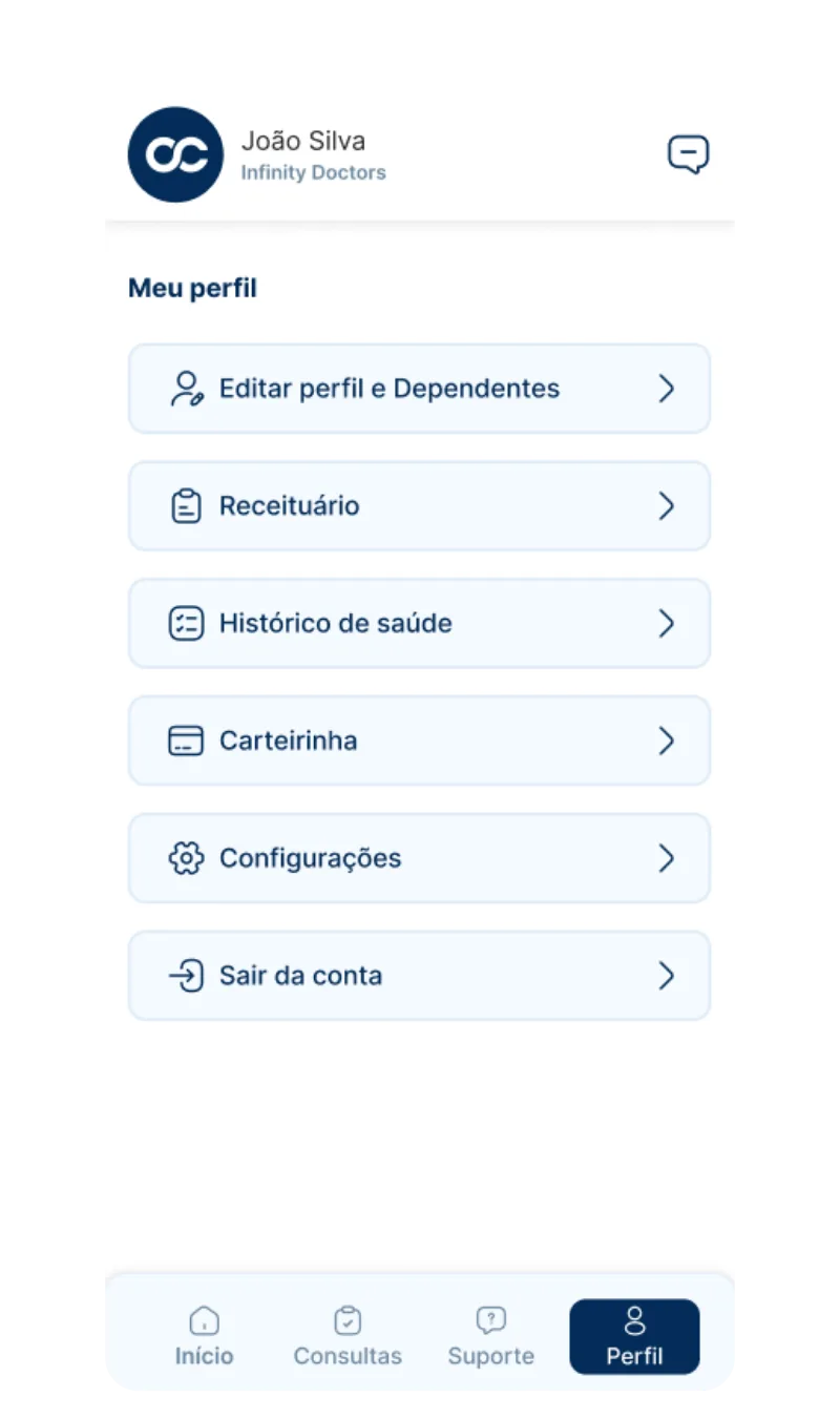 Tela do aplicativo 4