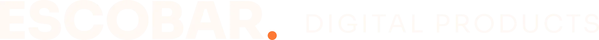 Escobar Digital Products